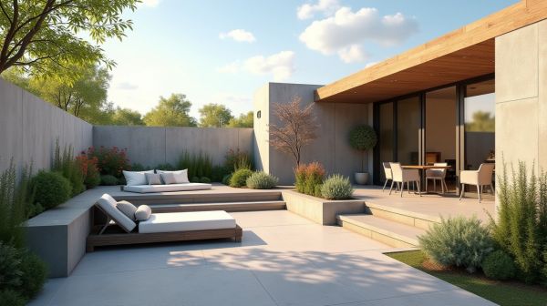 Comment le béton décoratif Lafarge peut sublimer vos extérieurs